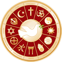 Religions Wheel Logo